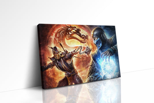 Tablou Scorpion vs Sub-Zero