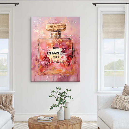 Tablou Chanel 5 Pop Art
