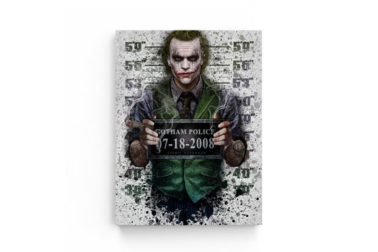 Profilul Jokerului din Tablou