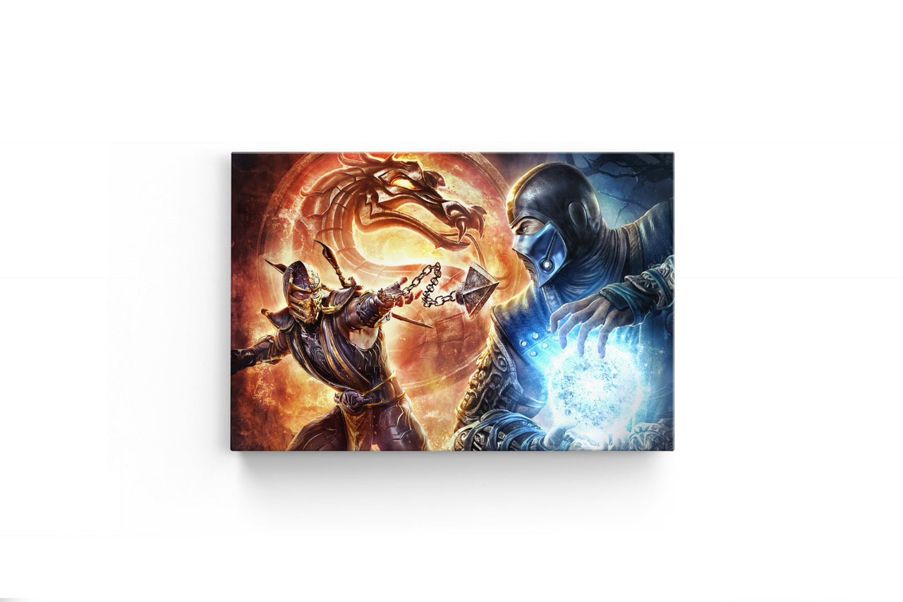 Tablou Scorpion vs Sub-Zero