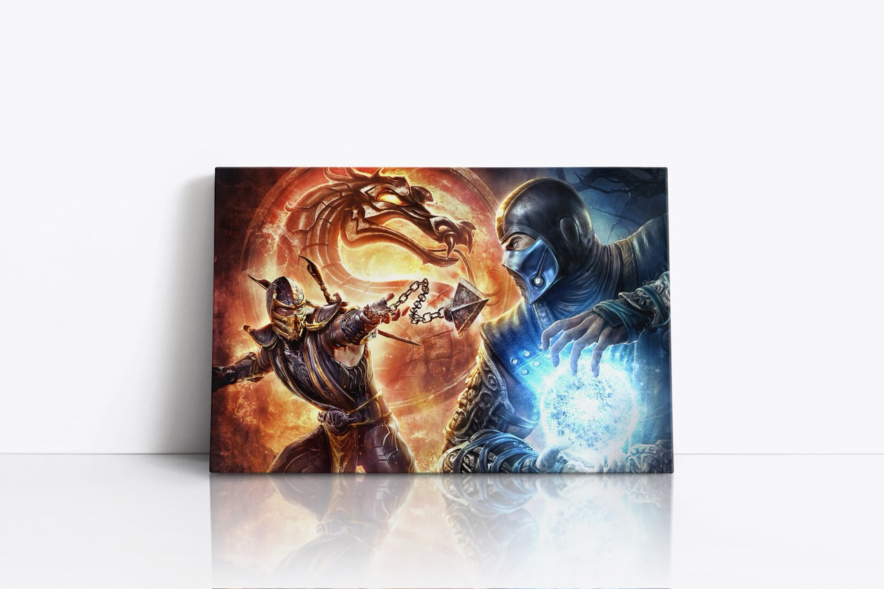 Tablou Scorpion vs Sub-Zero