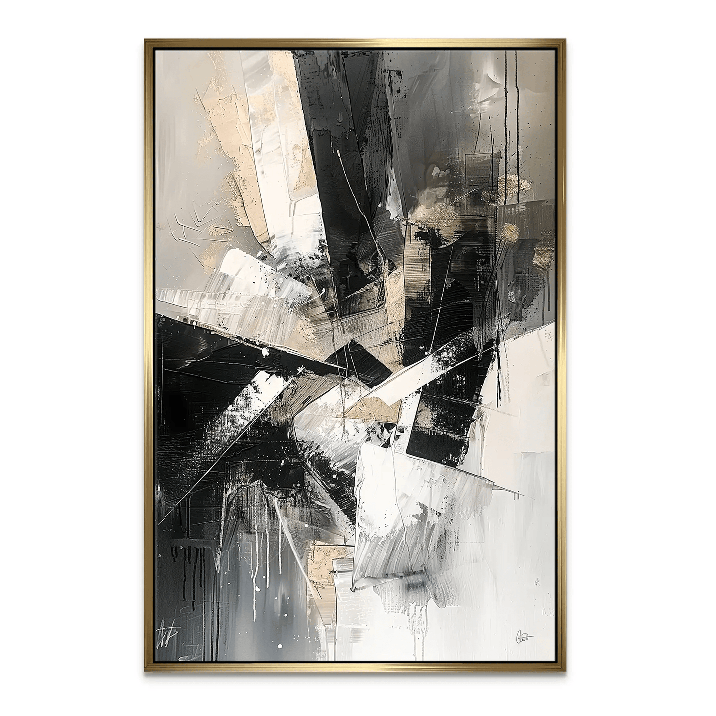 Tablou Abstract White Project