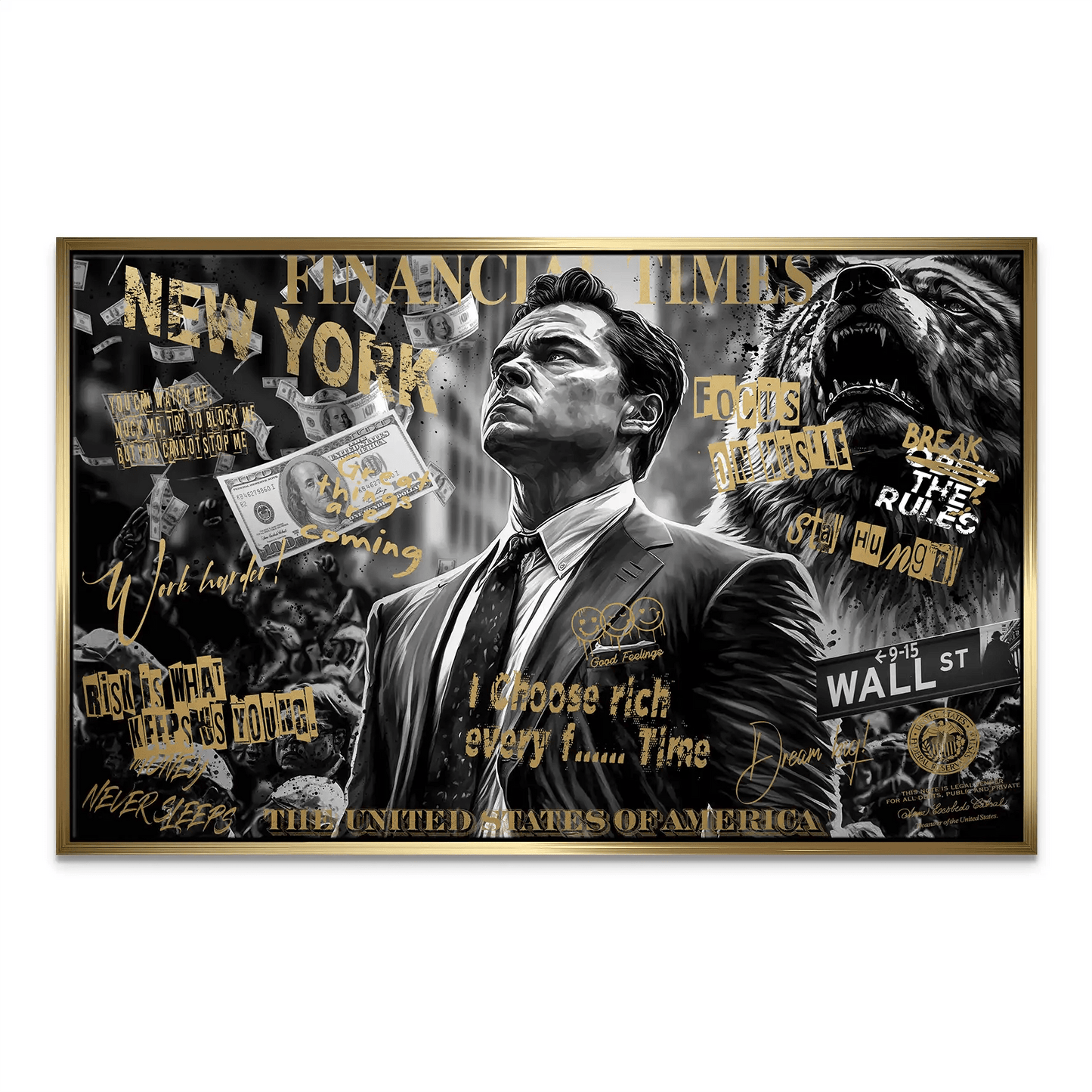 Tablou DiCaprio Rich