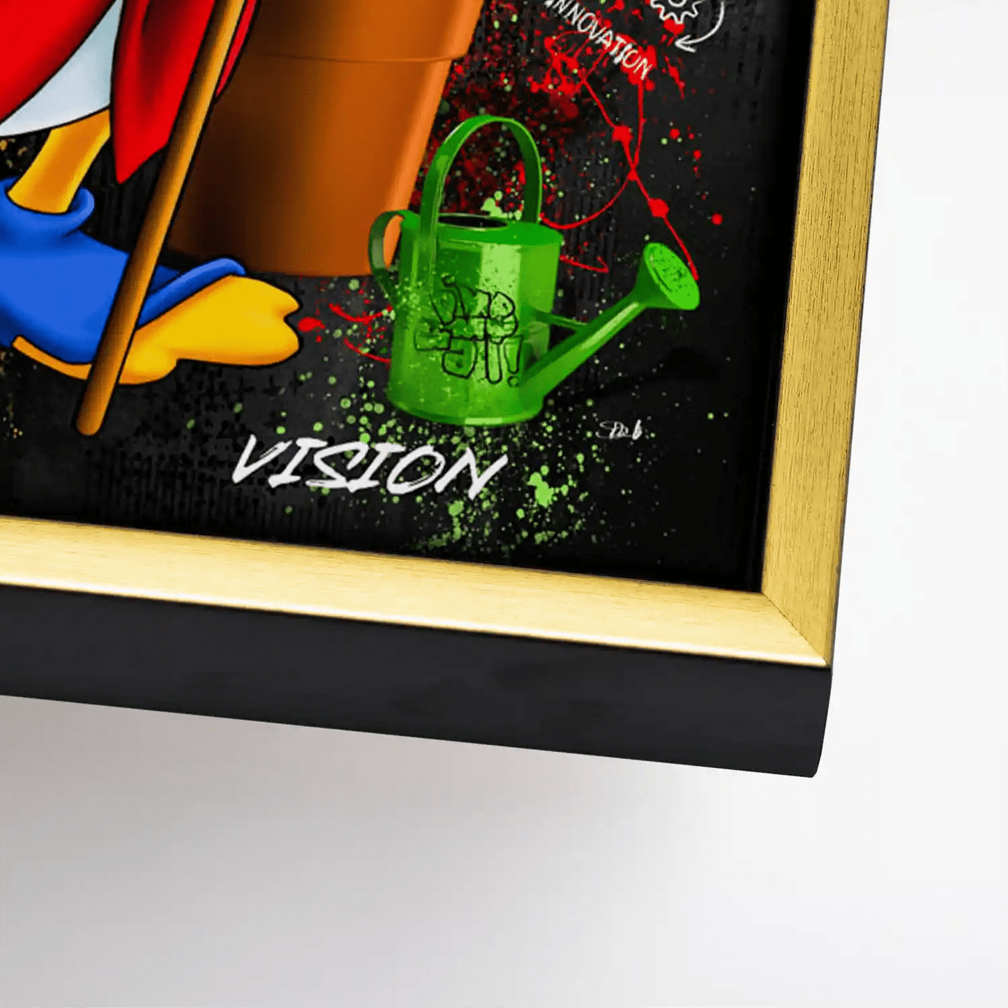 Tablou Donald Duck Money Tree Black Edition