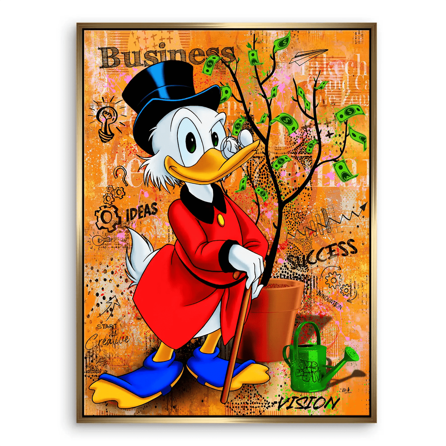 Tablou Donald Duck Copacul Banilor