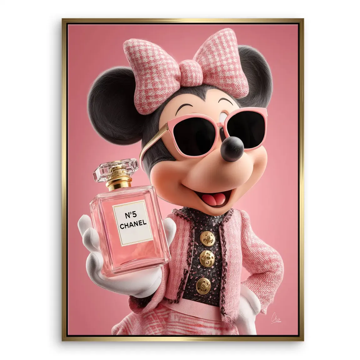 Tablou Minnie &amp; Chanel