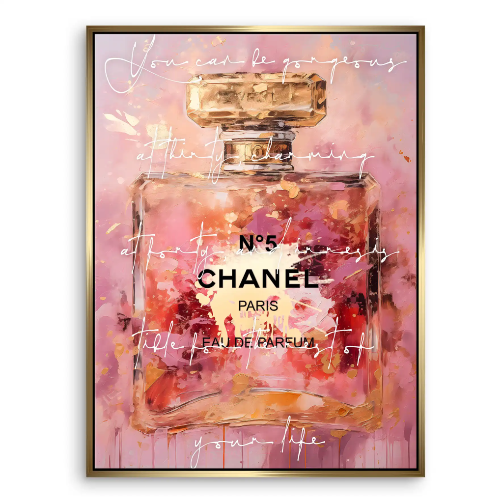 Tablou Chanel 5 Pop Art