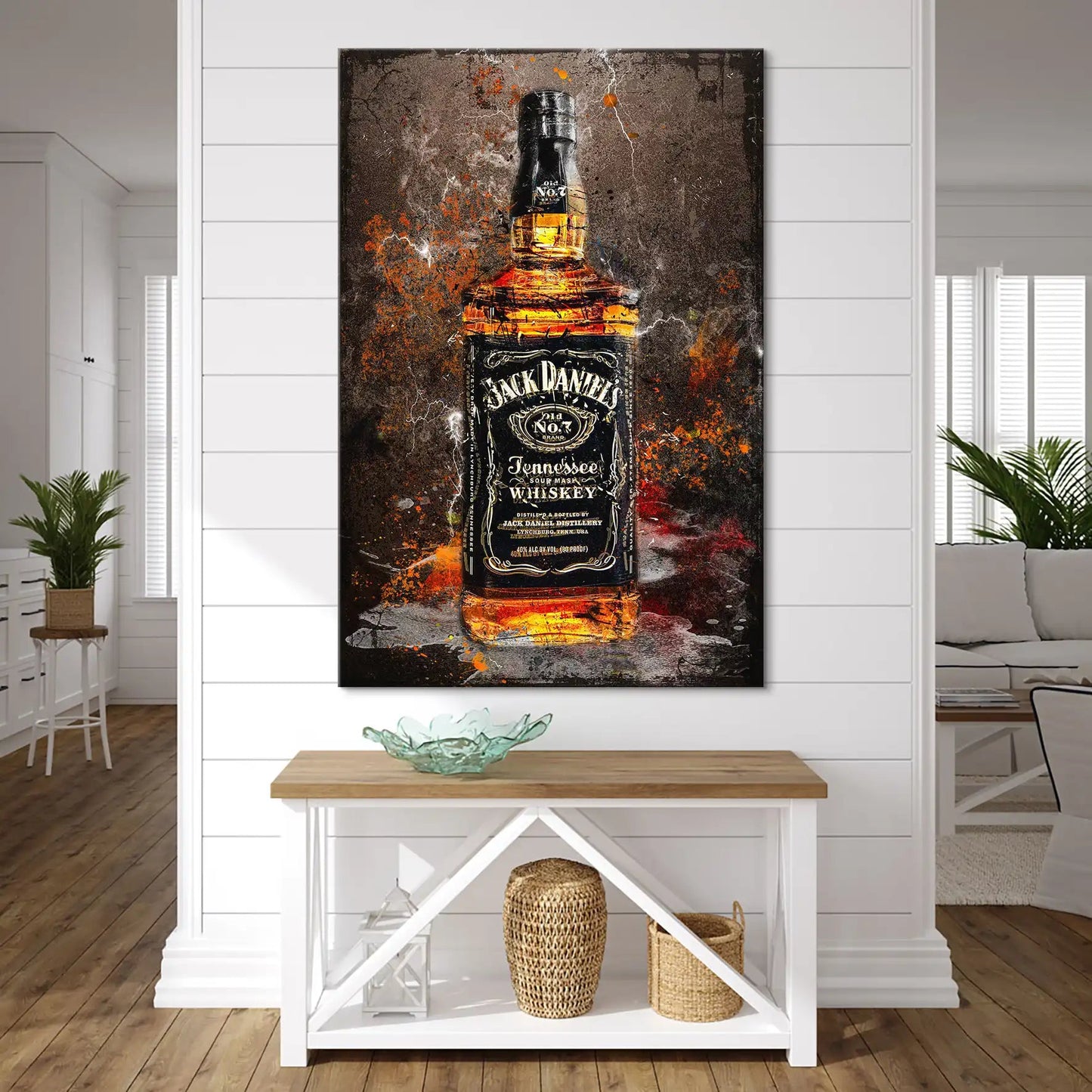 Tablou Jack Daniels Street Art