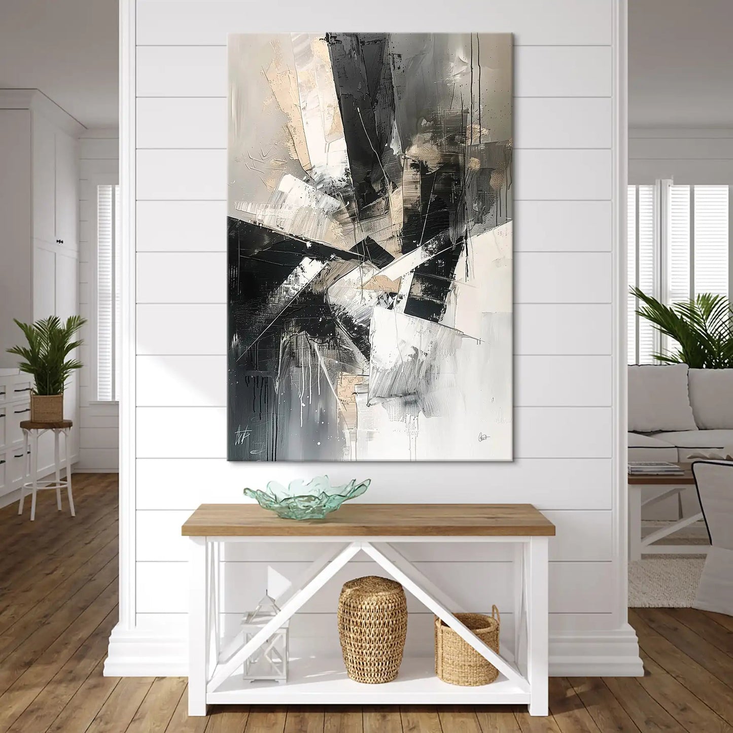 Tablou Abstract White Project