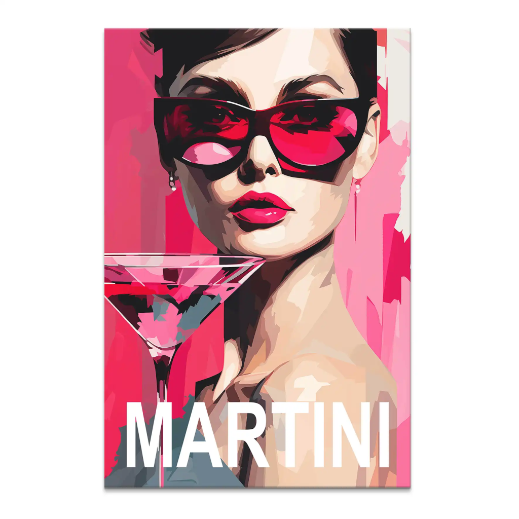 Tablou Martini Pop Art