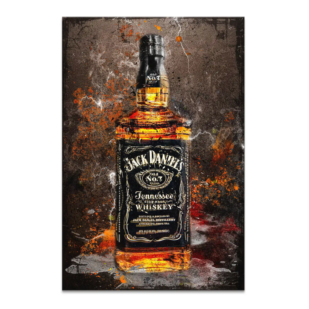 Tablou Jack Daniels Street Art