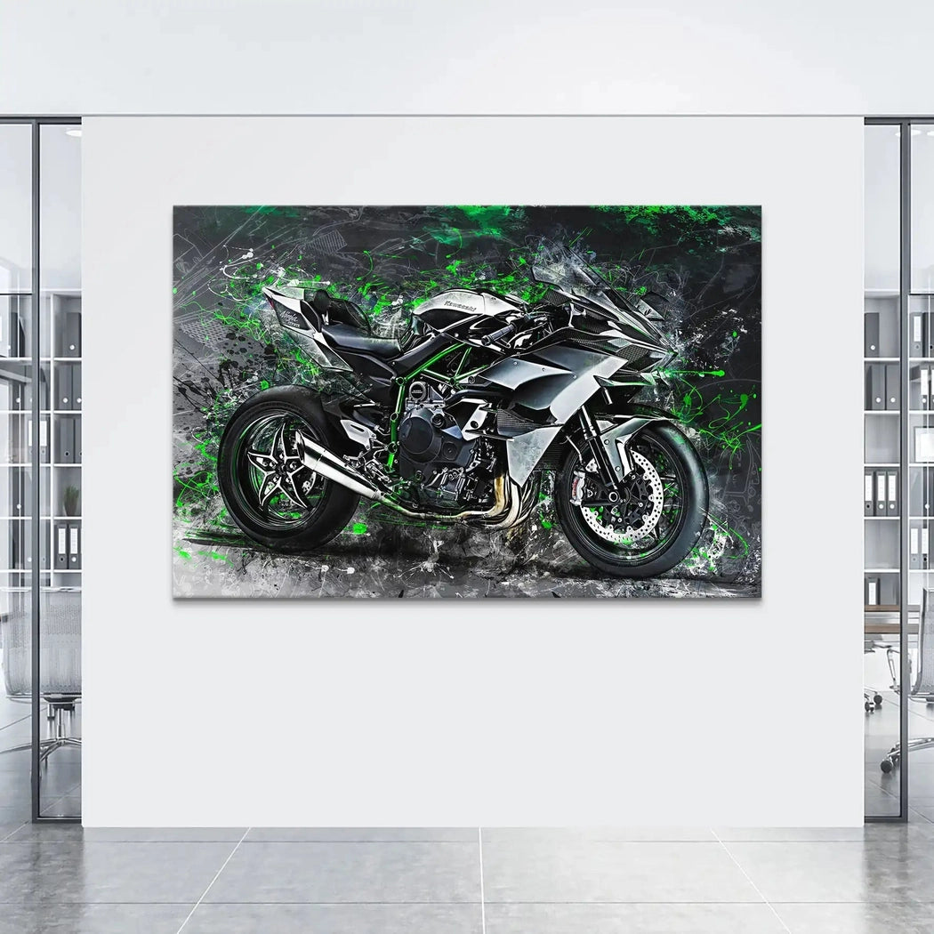 Tablou Kawasaki Ninja H2