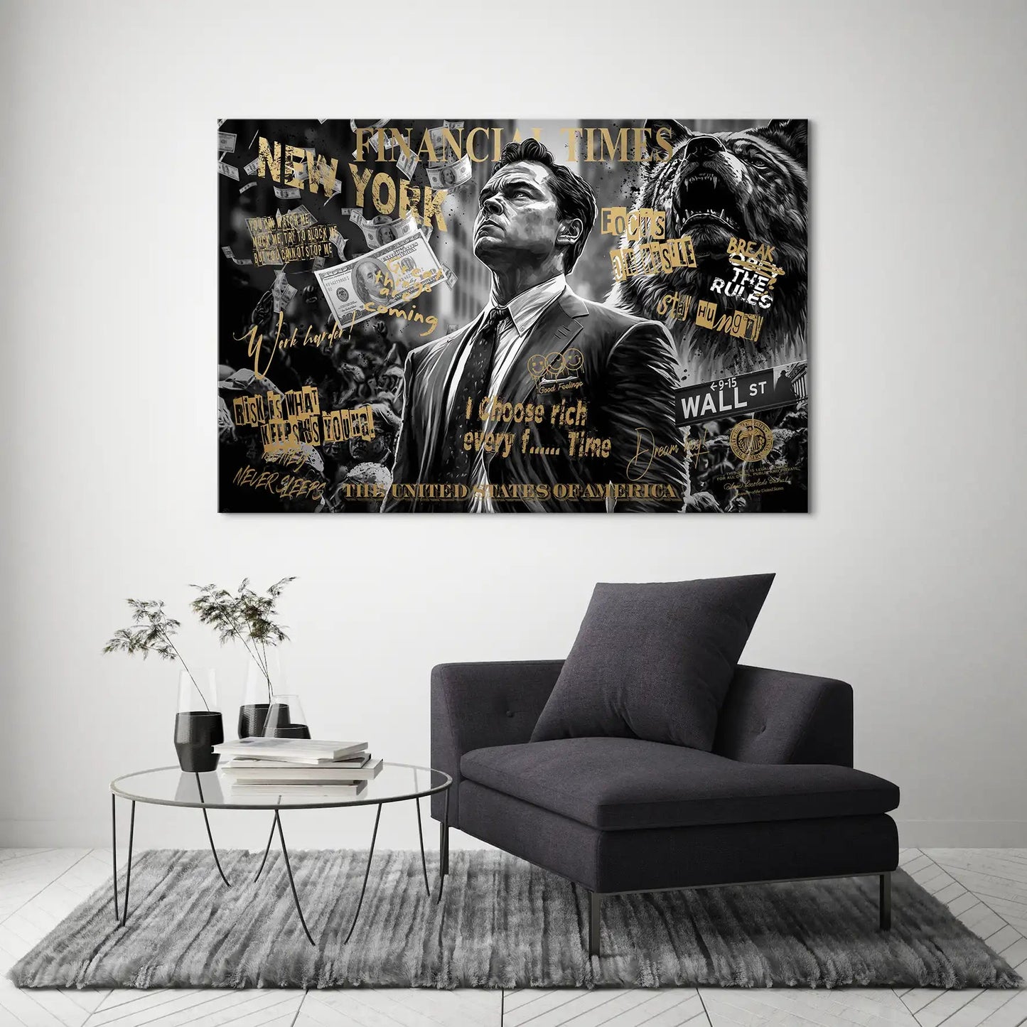 Tablou DiCaprio Rich