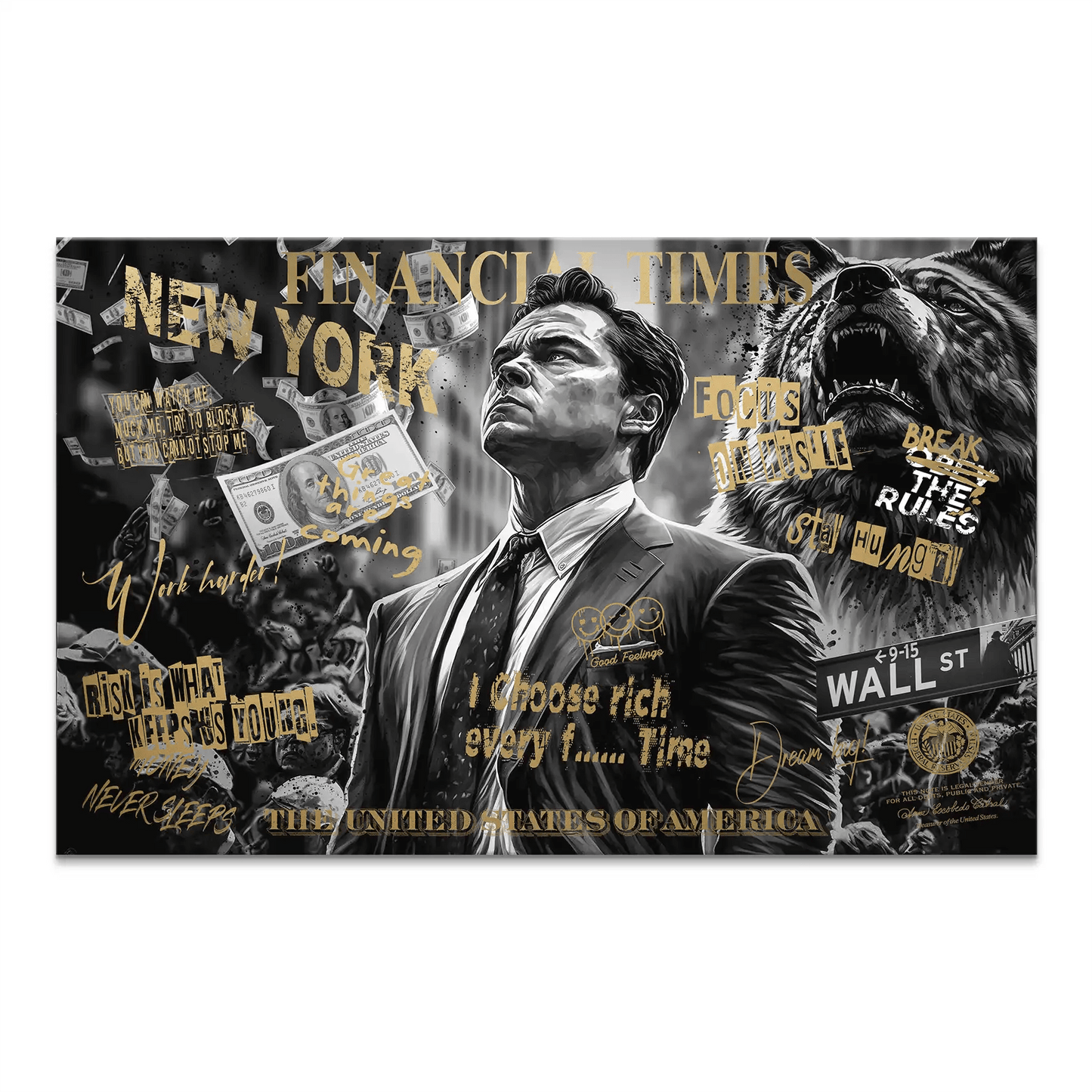 Tablou DiCaprio Rich