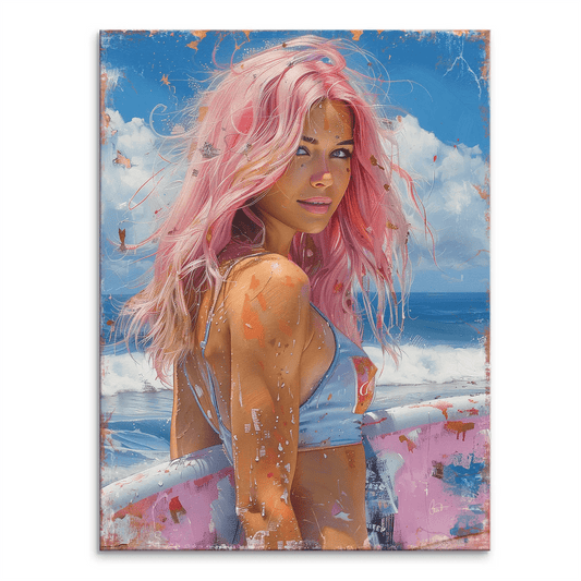 Tablou Pink Surf