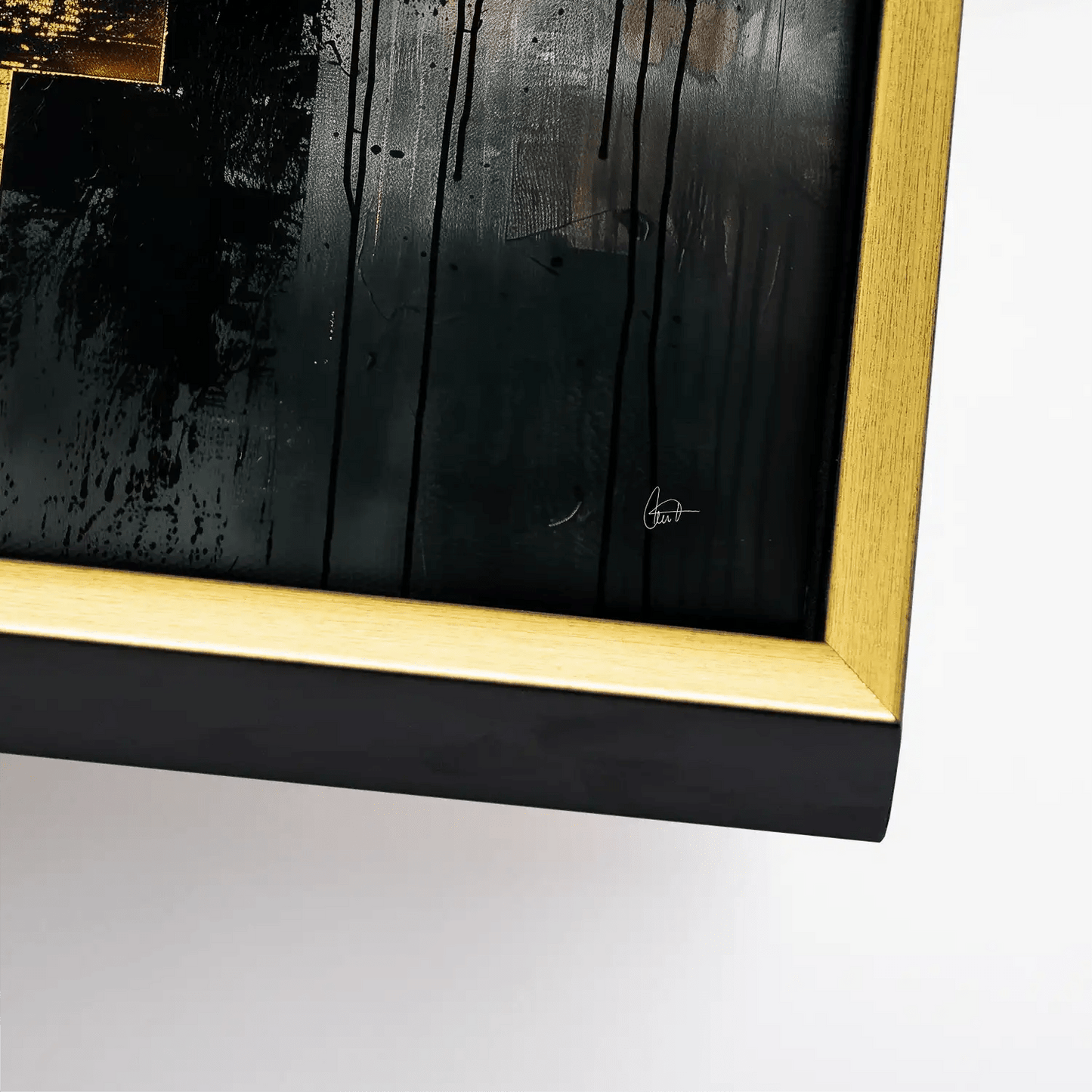 Proiectul Tablou Abstract Gold