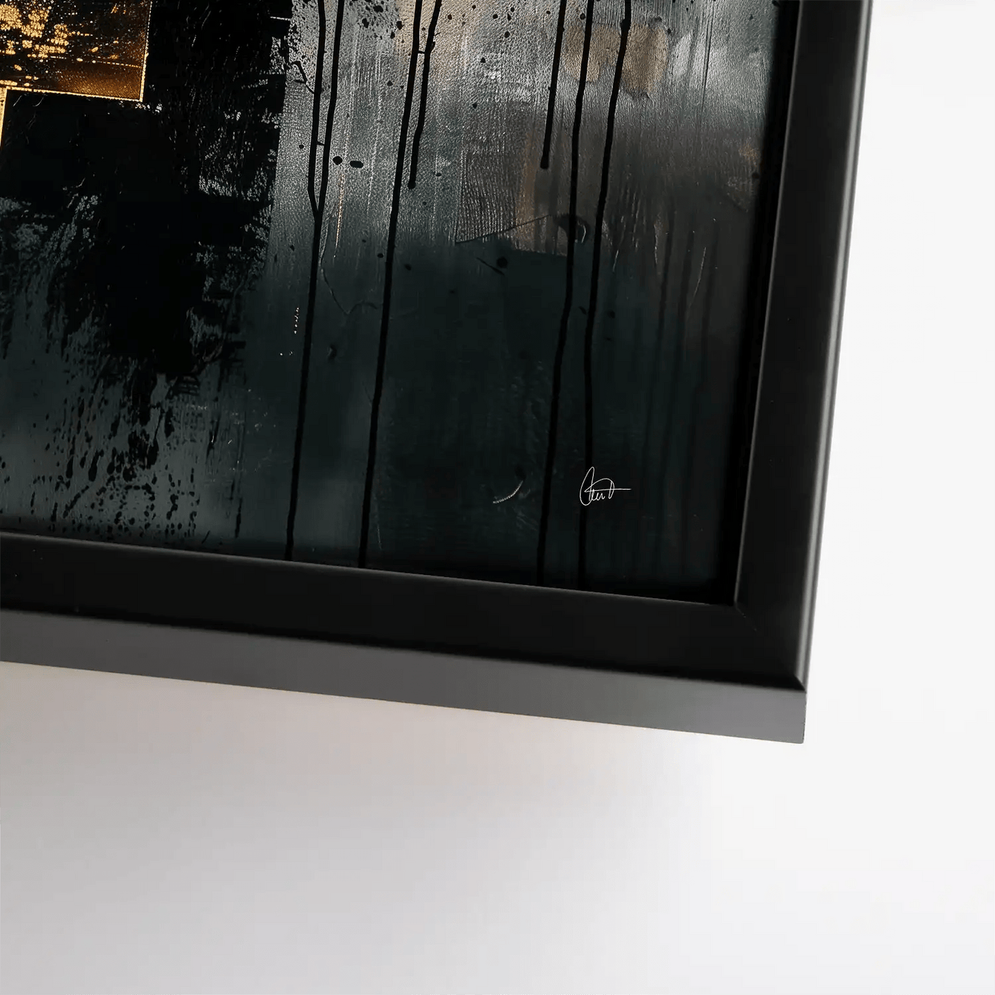 Proiectul Tablou Abstract Gold