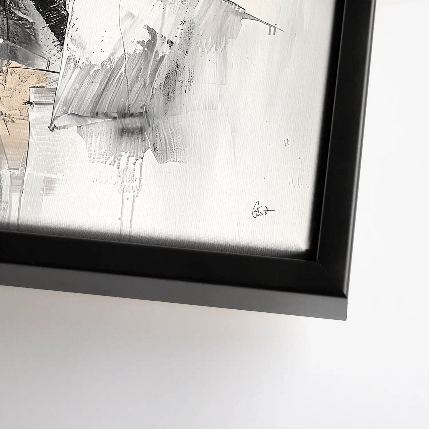 Tablou Abstract White Project