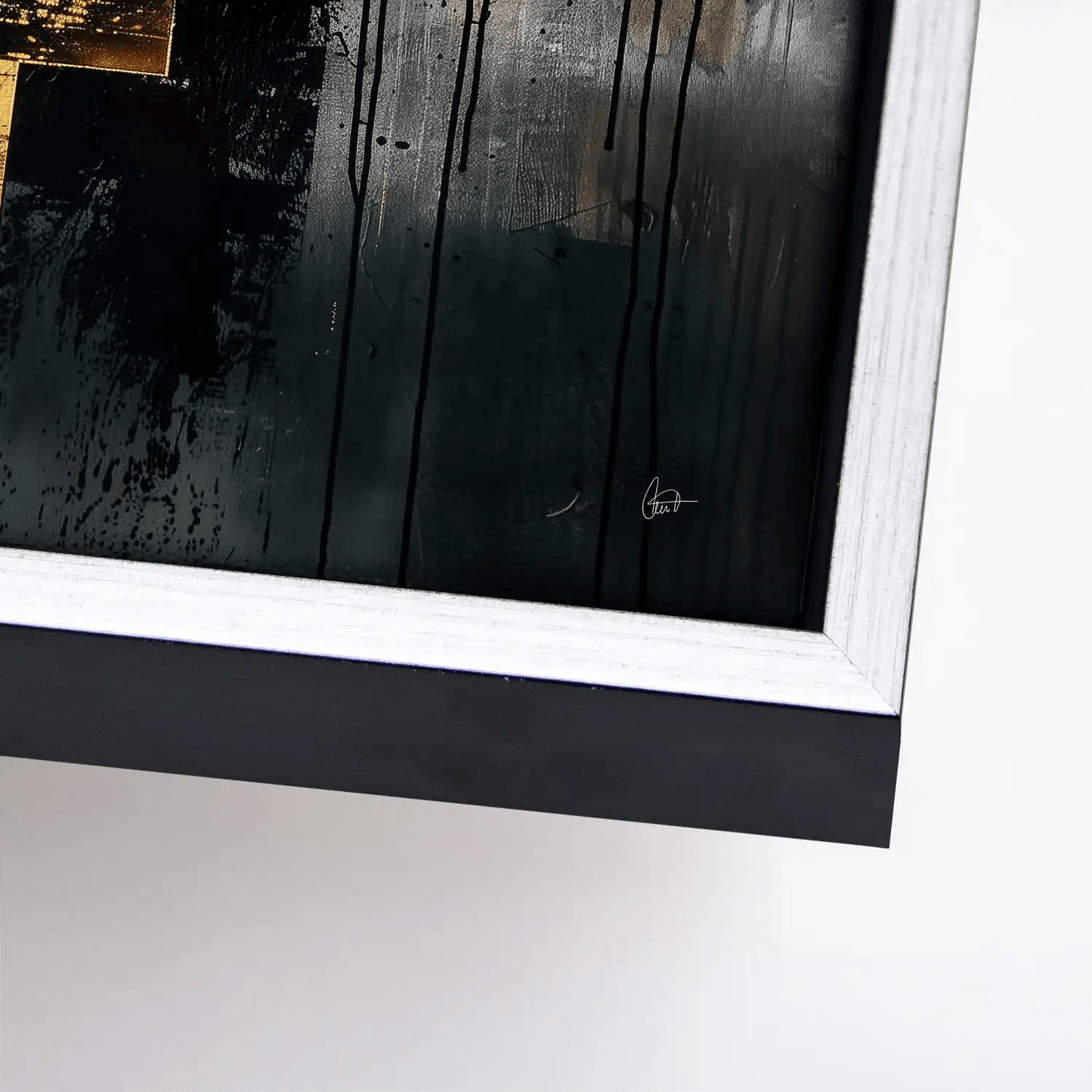 Proiectul Tablou Abstract Gold