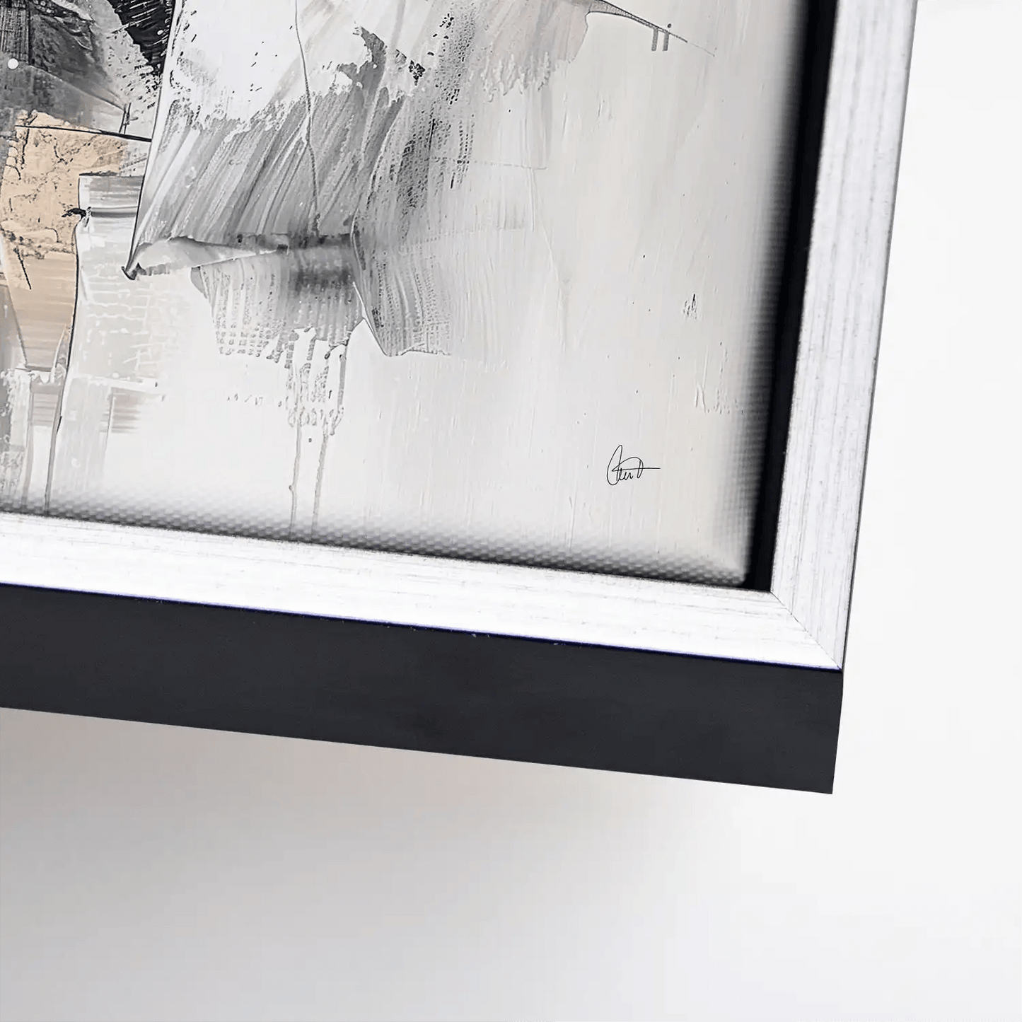 Tablou Abstract White Project