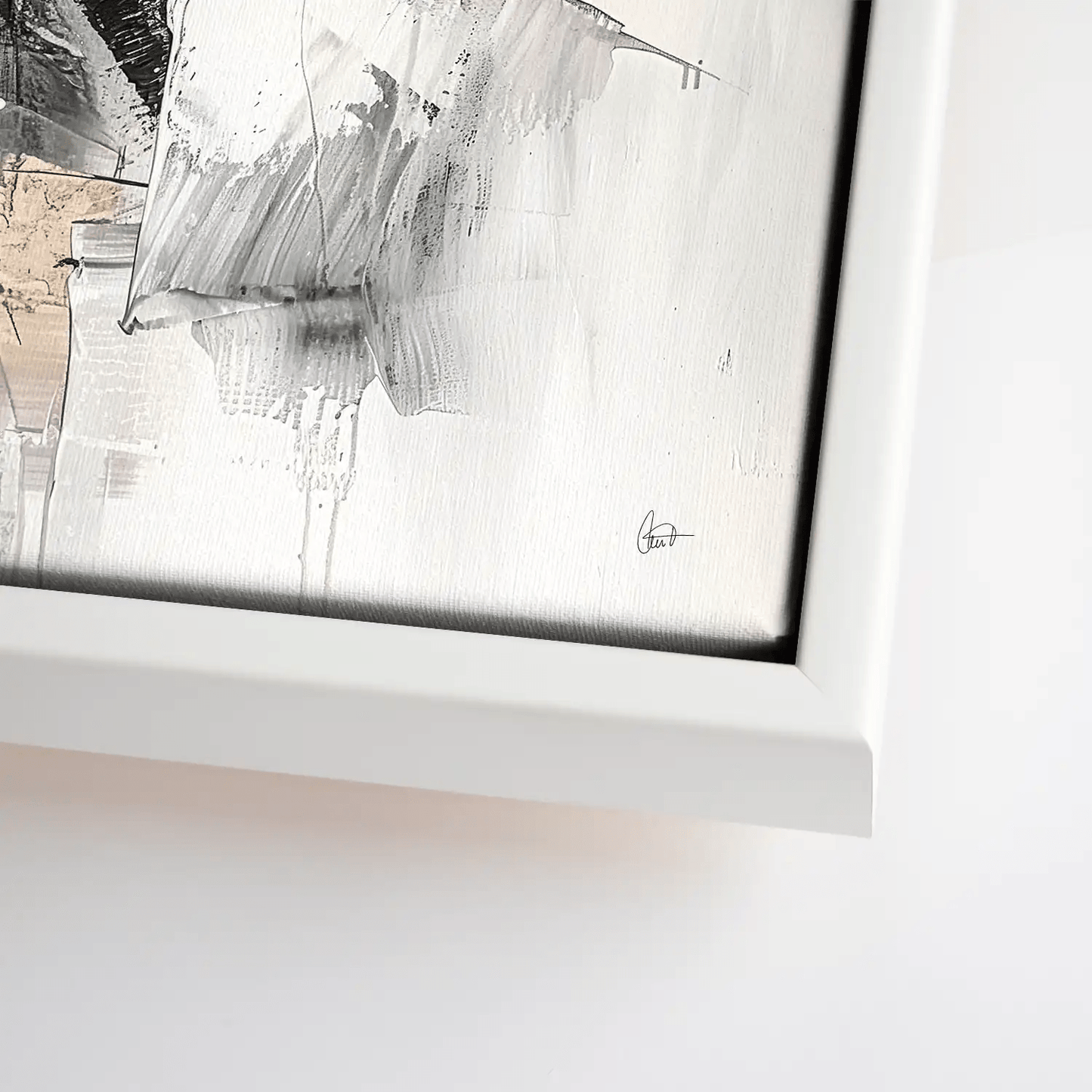 Tablou Abstract White Project