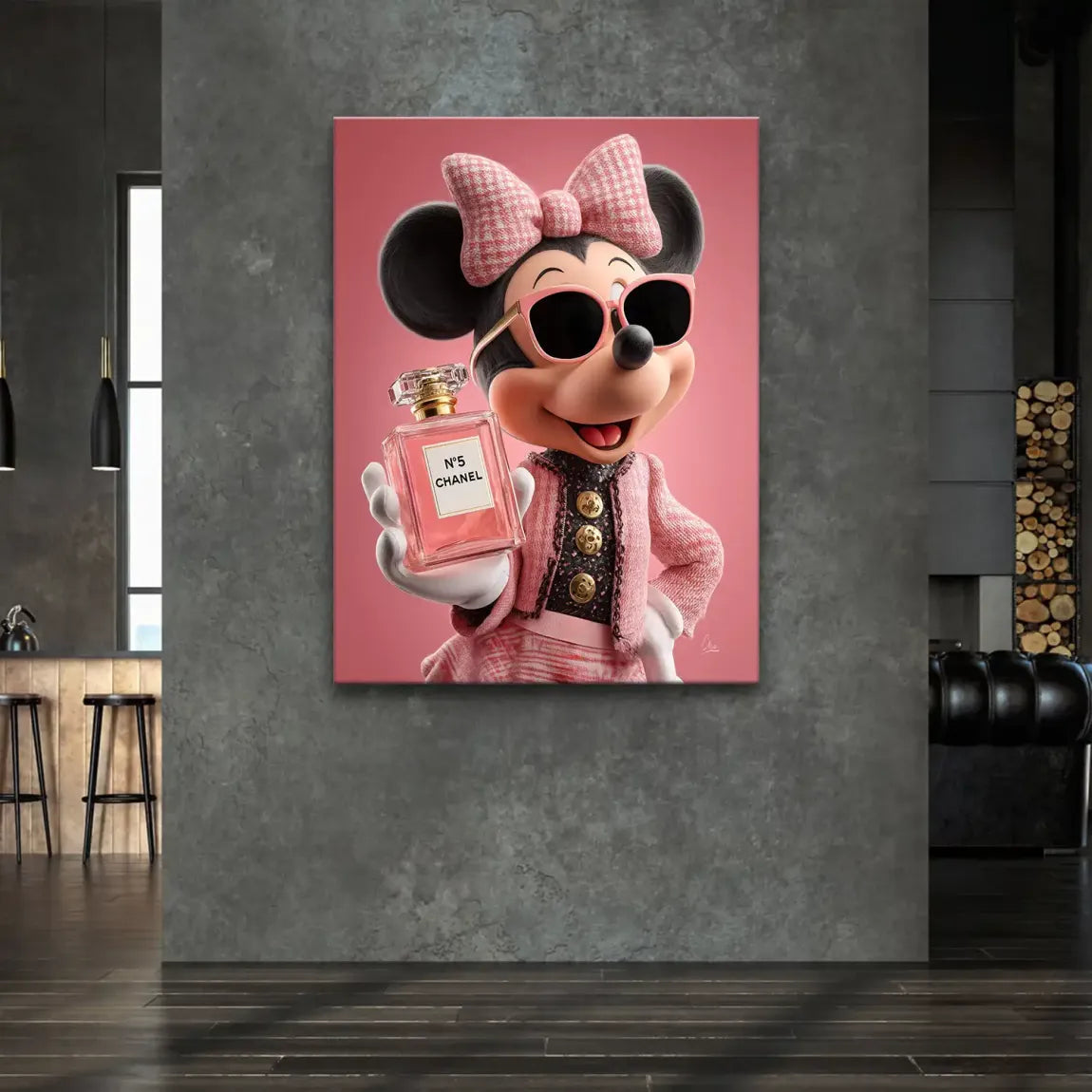 Tablou Minnie &amp; Chanel