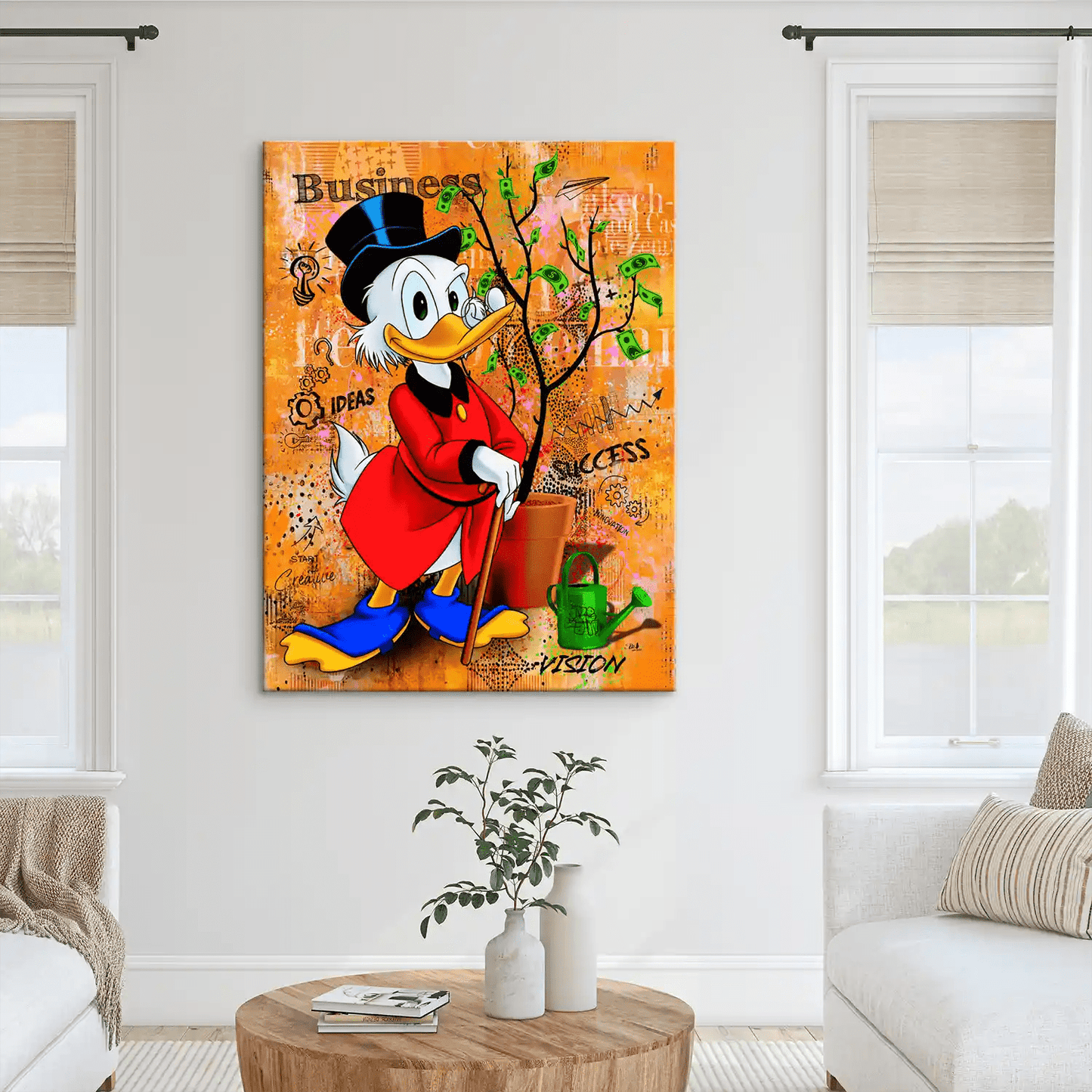 Tablou Donald Duck Copacul Banilor