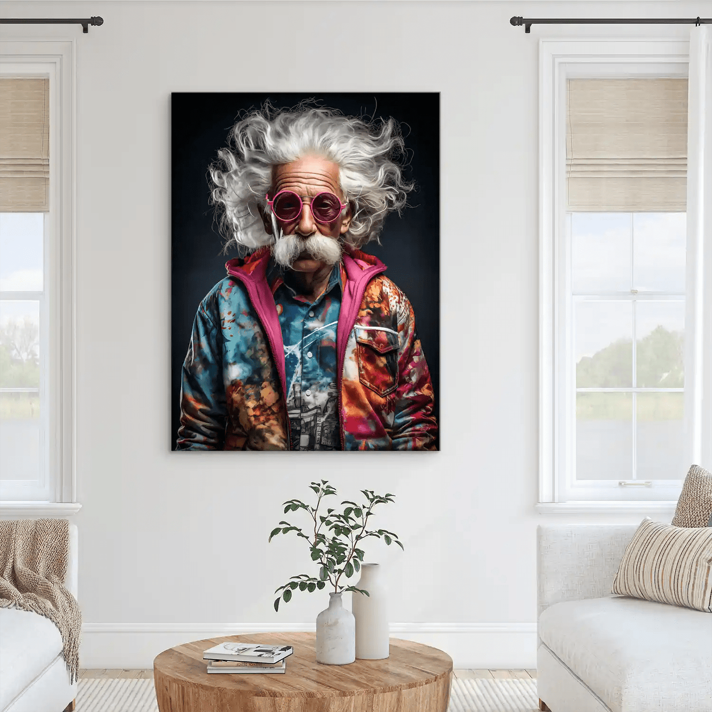 Tablou Albert Einstein Pop Art