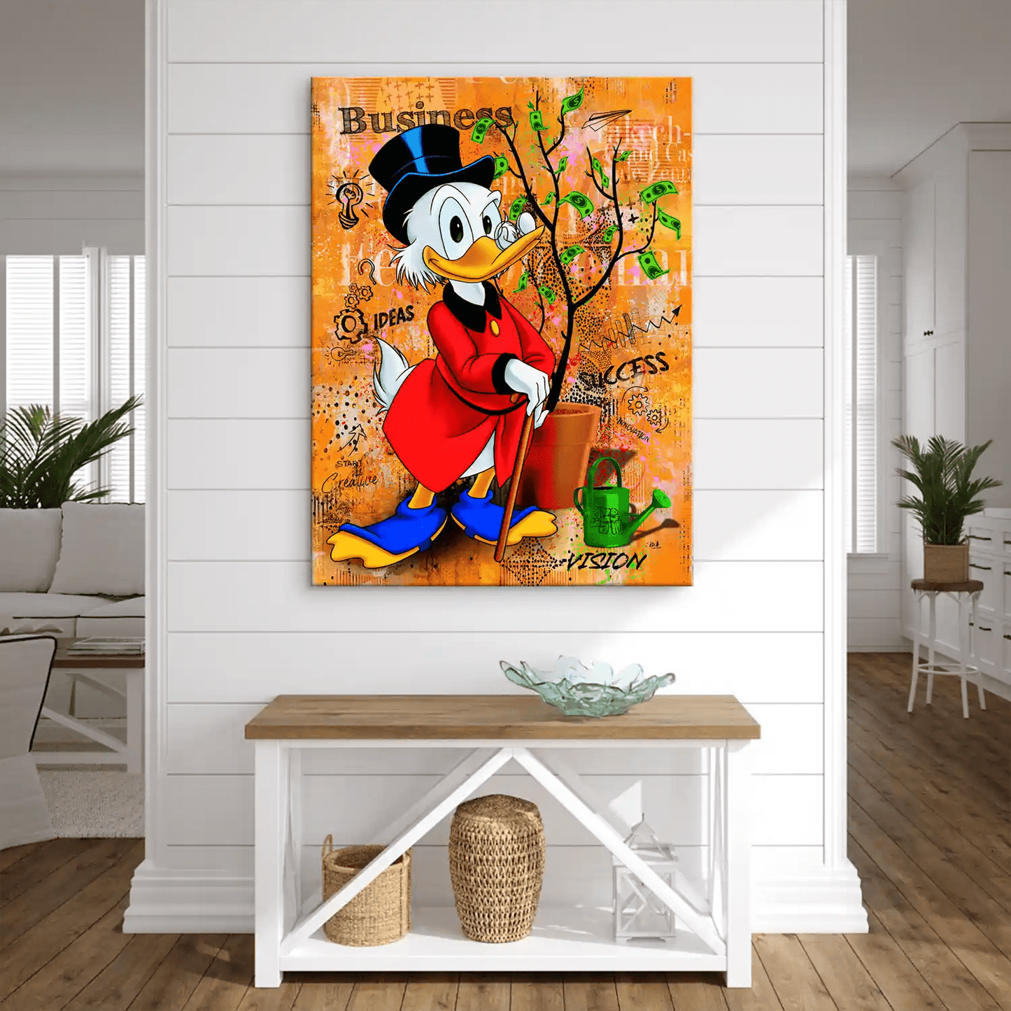 Tablou Donald Duck Copacul Banilor