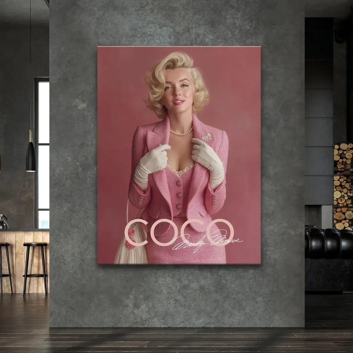 Tablou Coco Chanel Model