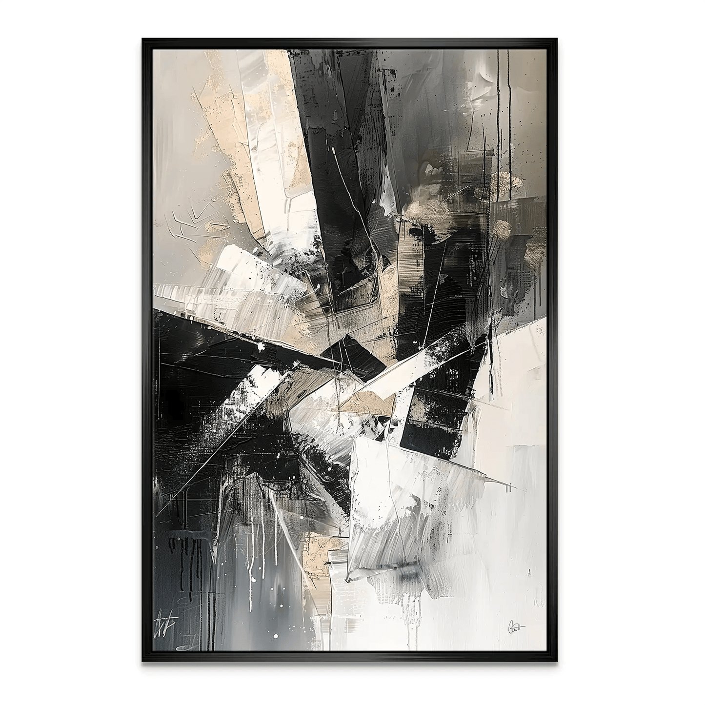 Tablou Abstract White Project