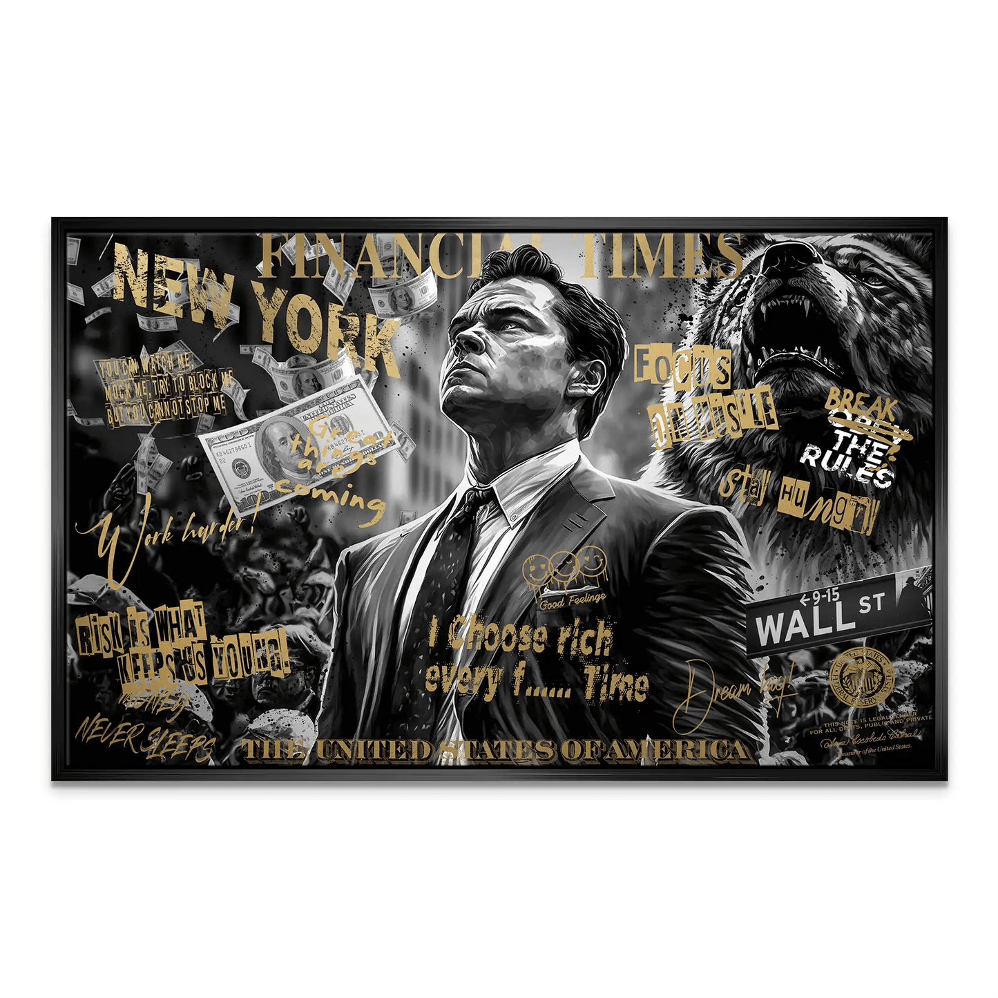 Tablou DiCaprio Rich