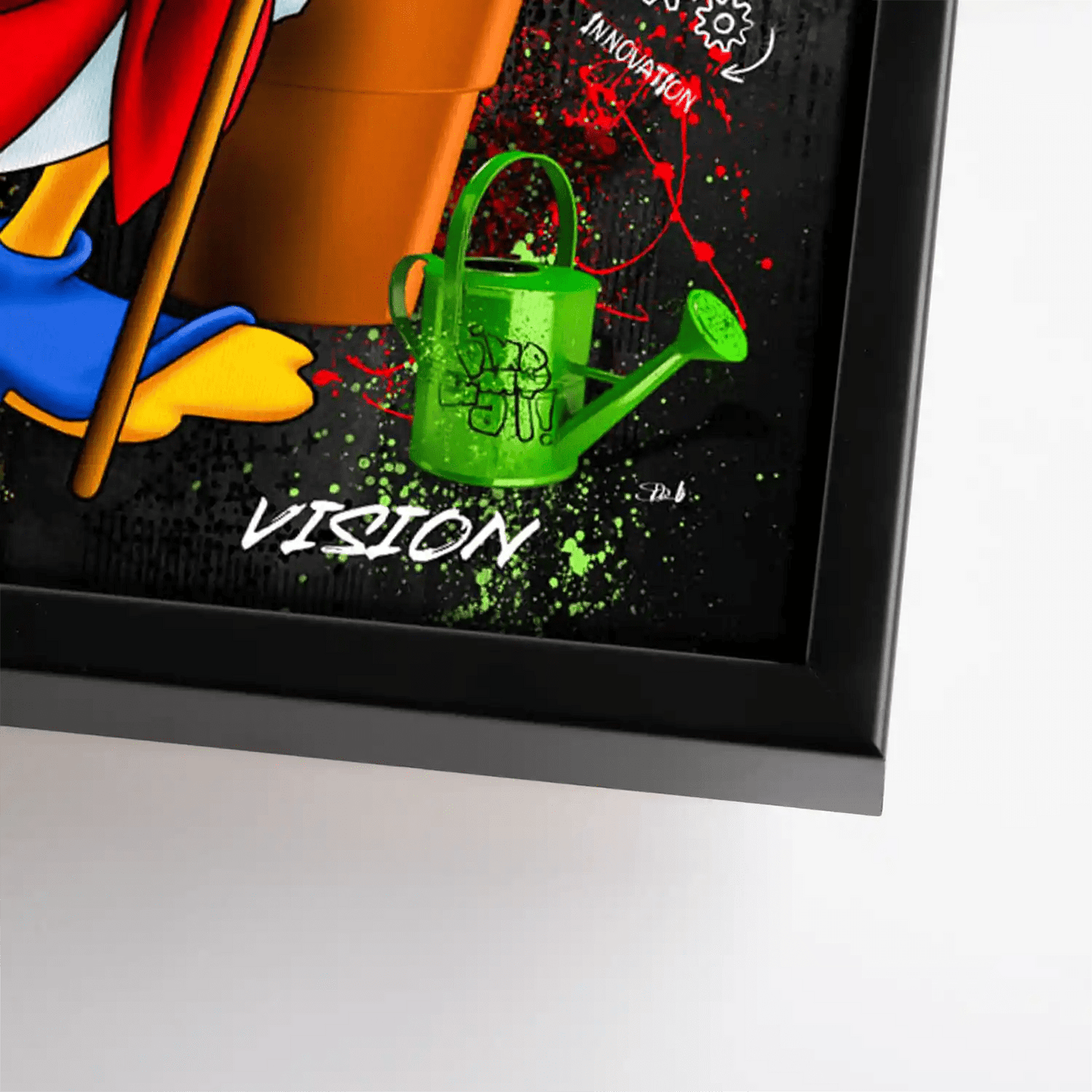 Tablou Donald Duck Money Tree Black Edition