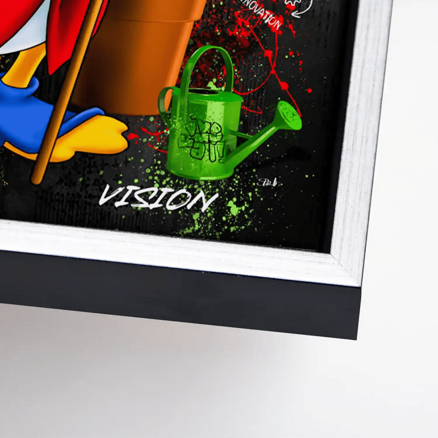 Tablou Donald Duck Money Tree Black Edition