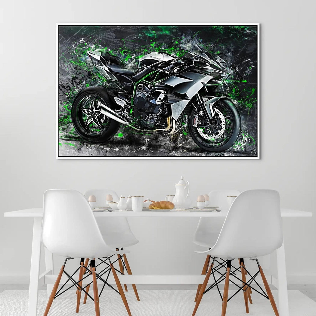 Tablou Kawasaki Ninja H2