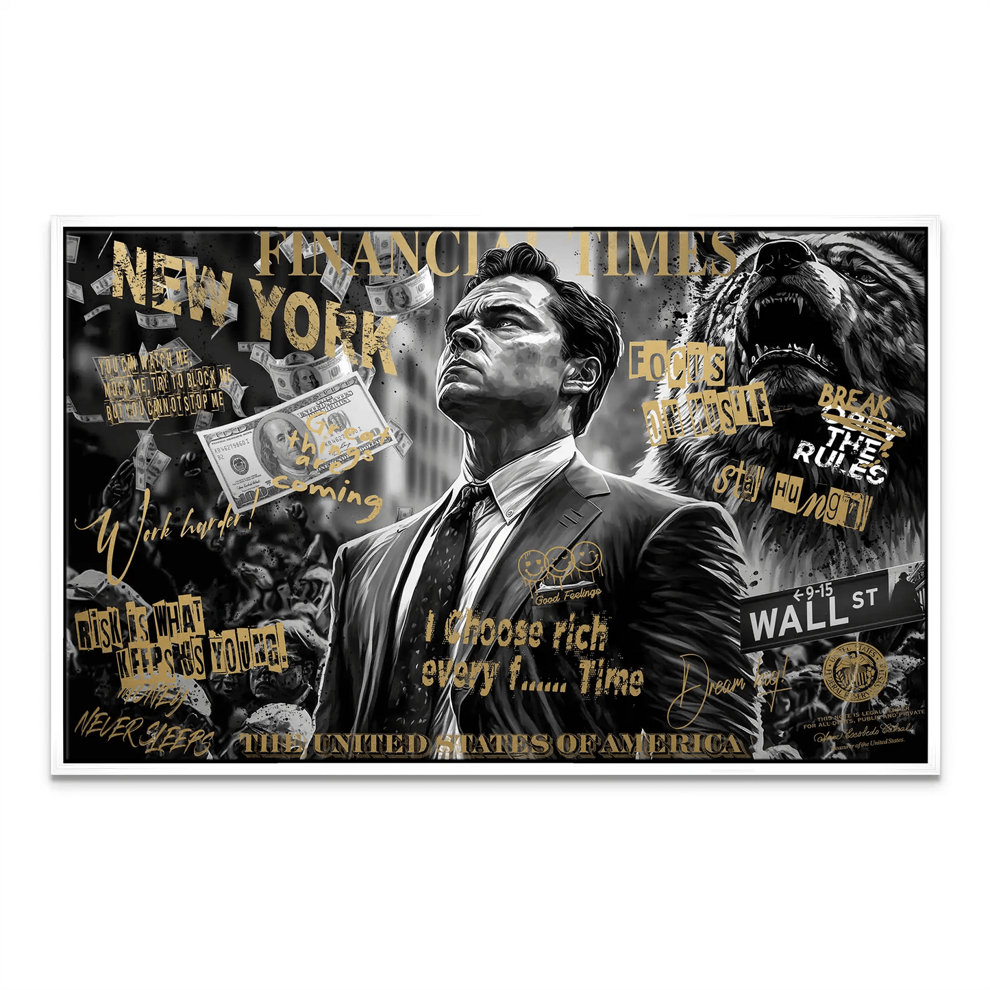 Tablou DiCaprio Rich