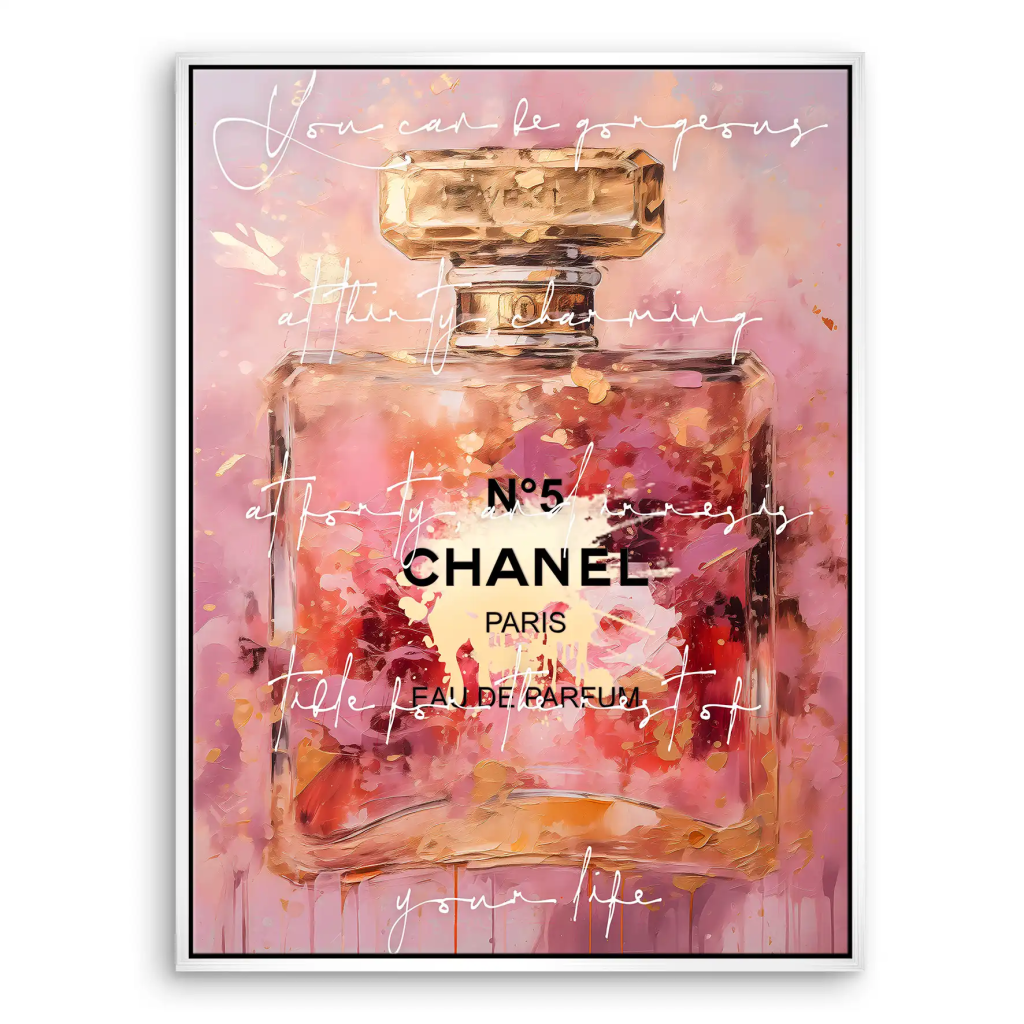 Tablou Chanel 5 Pop Art
